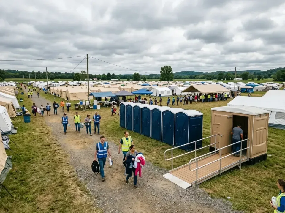 disaster-relief-camp-restrooms-010 — frequently asked questions, Dumpster & Portable Bathrooms Rental in Princeton, WV